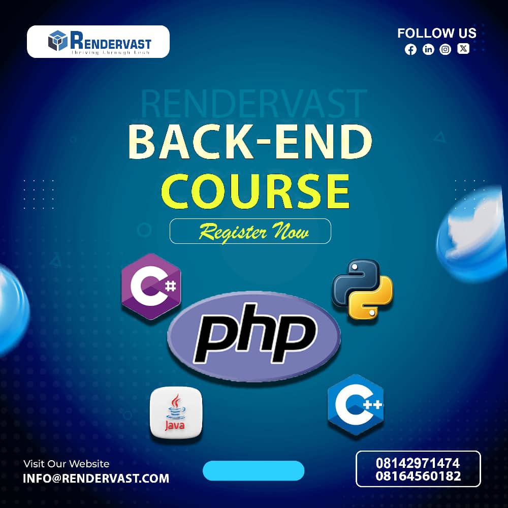 rendervast's tweet image. Start your tech journey with Rendervast!

We offer practical courses in:
Frontend: HTML, CSS, JS, React, Node, Git

Backend: PHP, C#, Java, Python, C++

Graphics/UIUX: AI, XD, PS, Figma, Canva

Learn. Build. Grow.
DM to enroll.
#Rendervast #TechSkills #WebDev #Programming