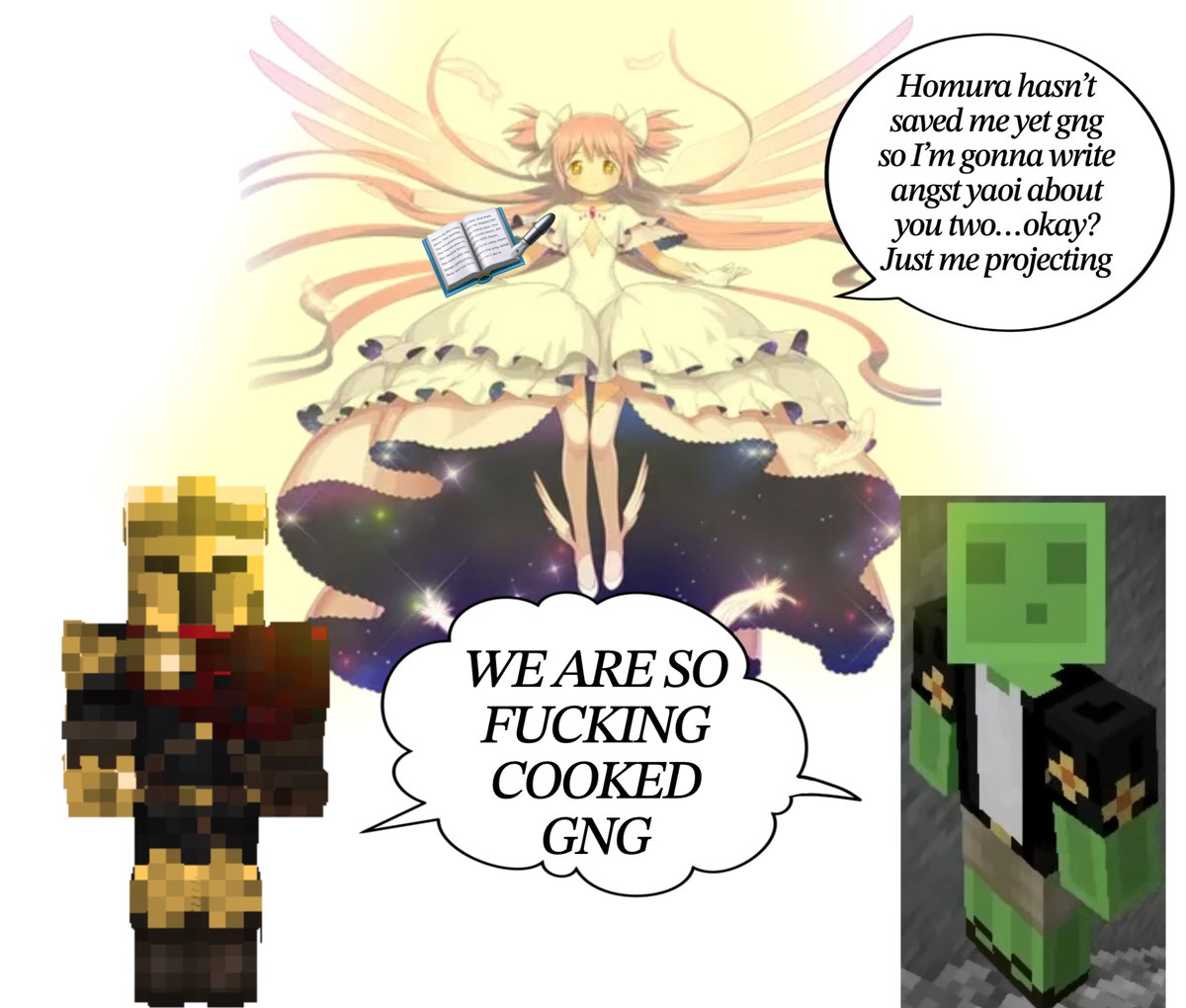 J3stertrot's tweet image. Had to make this before I get to writing