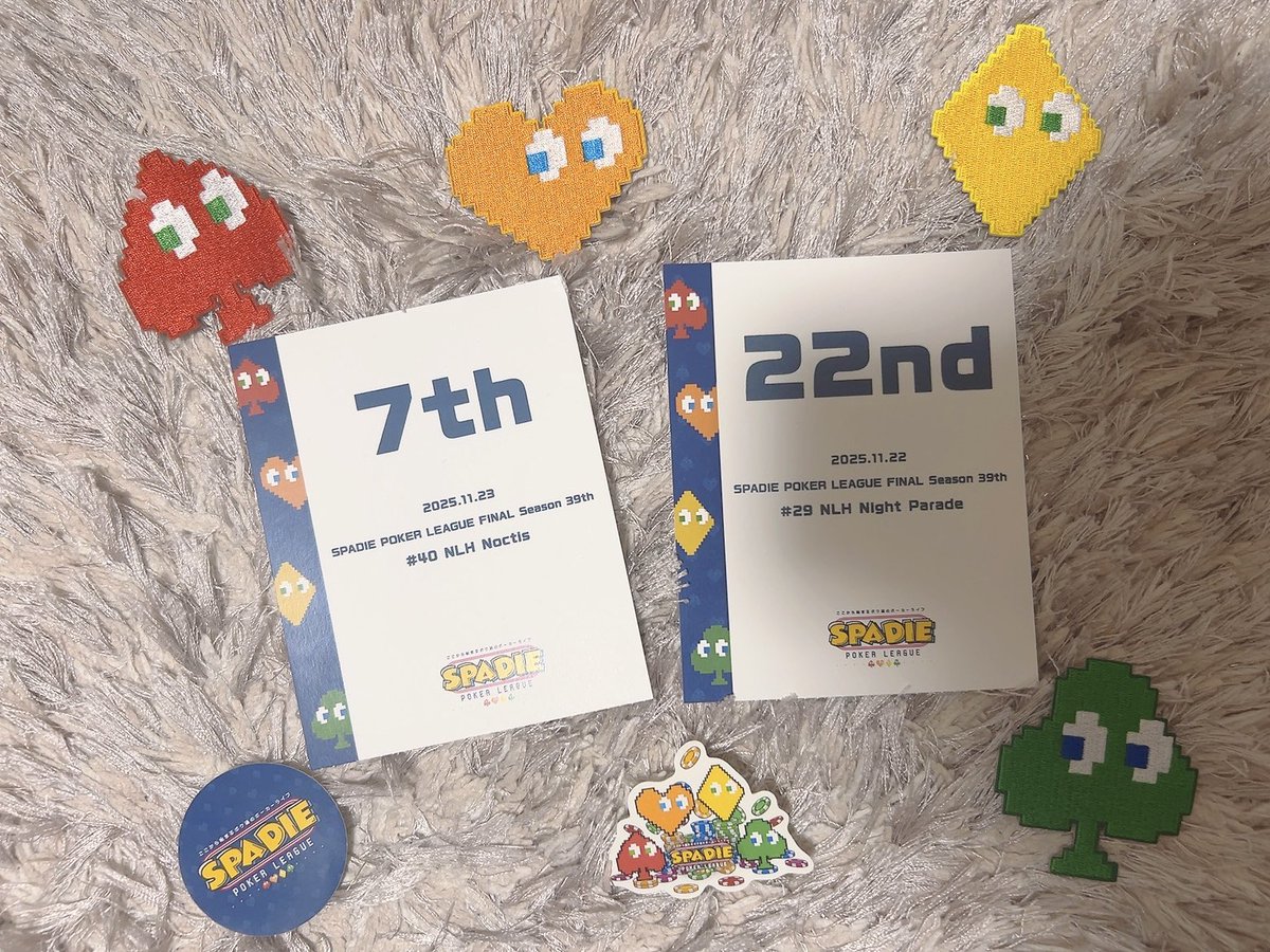 yuzu_himechann's tweet image. 今回もとっても楽しかったなぁ💭

2インマネ(1FT)✨

ありがたい事に沢山ラッキーしまくっただけなので、もっとポーカーも心も強くなれるようにがんばります❤️‍🔥

#SPADIE
#ここから始まるボク達のポーカーライフ