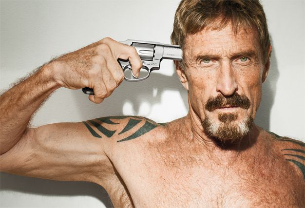 jgreyfriend's tweet image. - be John McAfee
- born in 1945, Britain, raised in the U.S.
- math genius + lethal programmer
- helped build software for NASA’s Apollo program
- worked at NASA, Xerox, Univac
- killed his abusive father at 15
- wanted in multiple countries, Belize, Guatemala, U.S.
- survived…