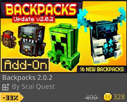 ScaiQuest's tweet image. 🥳Block Friday is here, and this time we have 4 items on sale until December 2nd!

🧸Plushies:  bit.ly/plushiesdl
🎒Backpacks: bit.ly/backpacksqdl
🪲Ore Beetles: bit.ly/orebeetlesdl

🌍Playroom texture pack: bit.ly/playroomdl

#Minecraft #blockbench