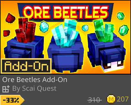 ScaiQuest's tweet image. 🥳Block Friday is here, and this time we have 4 items on sale until December 2nd!

🧸Plushies:  bit.ly/plushiesdl
🎒Backpacks: bit.ly/backpacksqdl
🪲Ore Beetles: bit.ly/orebeetlesdl

🌍Playroom texture pack: bit.ly/playroomdl

#Minecraft #blockbench