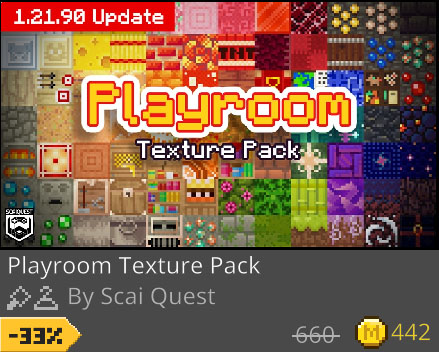 ScaiQuest's tweet image. 🥳Block Friday is here, and this time we have 4 items on sale until December 2nd!

🧸Plushies:  bit.ly/plushiesdl
🎒Backpacks: bit.ly/backpacksqdl
🪲Ore Beetles: bit.ly/orebeetlesdl

🌍Playroom texture pack: bit.ly/playroomdl

#Minecraft #blockbench