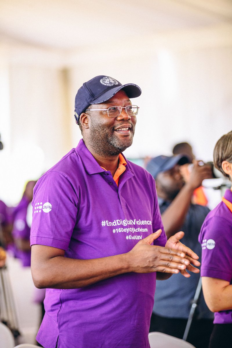 EricTK2018's tweet image. “Strength is not about dominance but about dignity. It is not about violence, but it is about solidarity.” - @1ZuluLeonard, the @UNinUganda UN Resident Coordinator for Uganda, during the #StrideforChange walk and #16DaysofActivism launch @Makerere 

#EndDigitalViolence