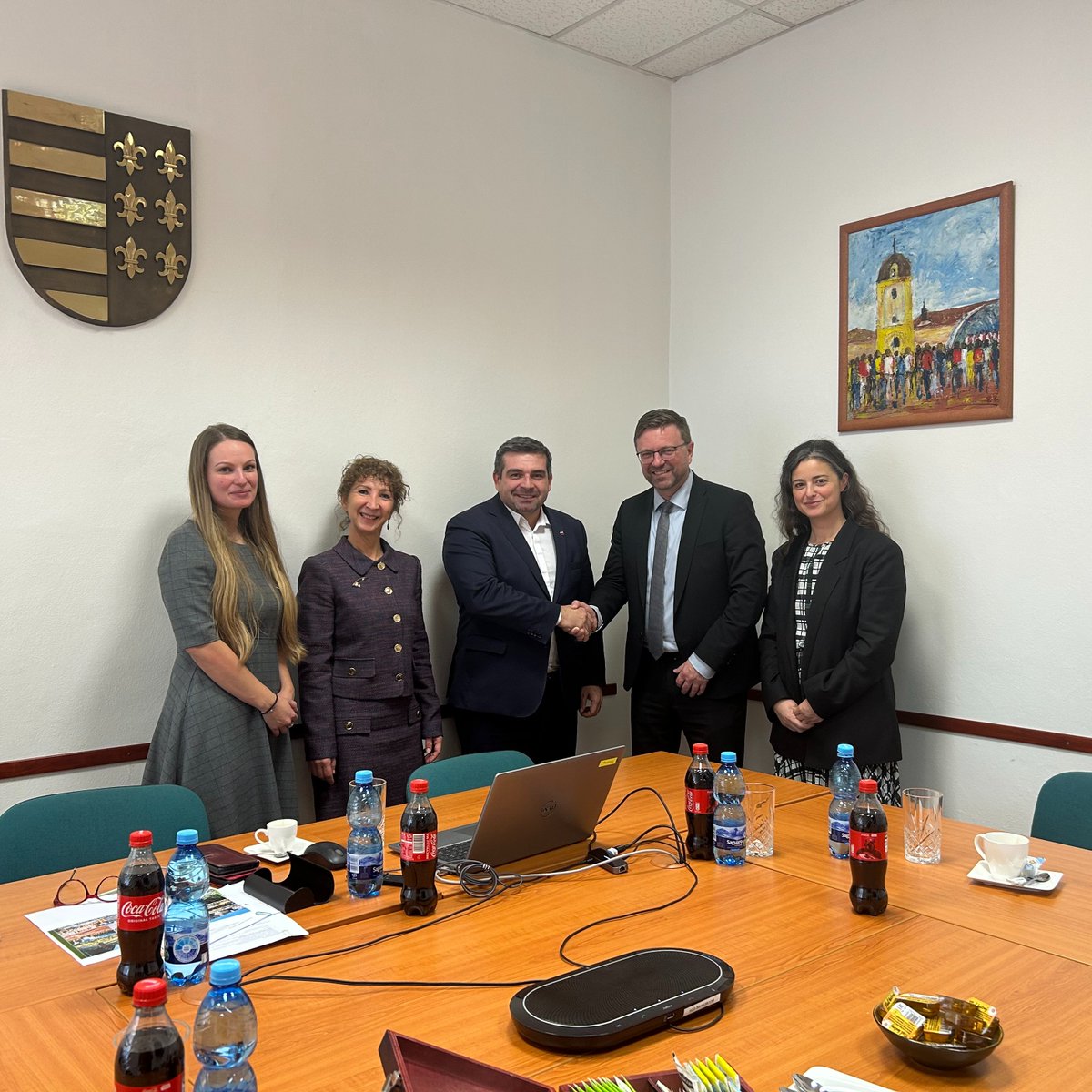 NorwayinVienna's tweet photo. DHoM Jørn Osmundsen visited the Human Forum in Banská Bystrica and several #EEANorwayGrants projects - from the open depository at SNP Museum to climate initiatives, and the inclusive Opportunity Center in Valaská. 🇸🇰 https://t.co/kItuvTuZsr