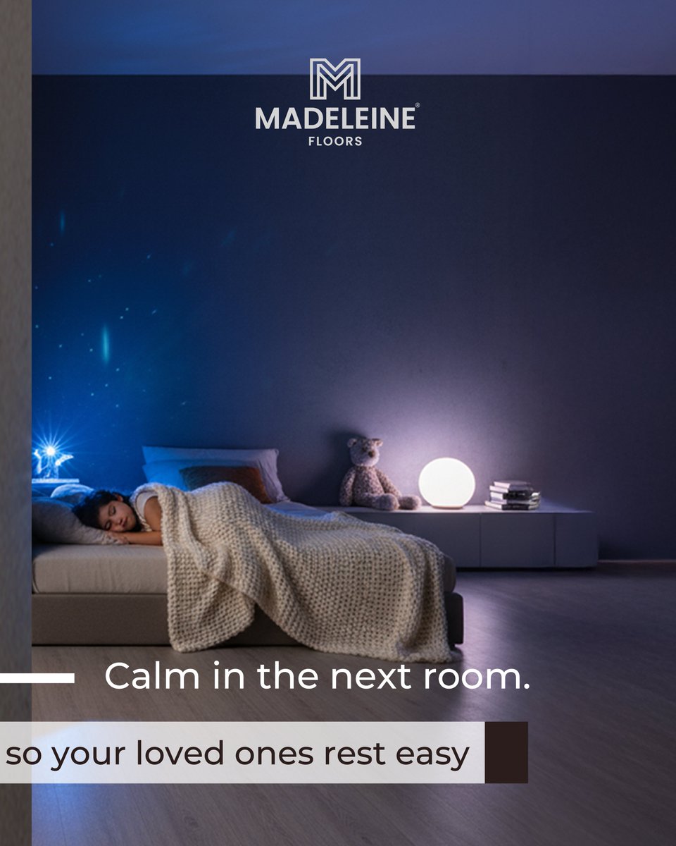 Madeleinefloors's tweet photo. Every home has its own rhythm and Madeleine Floors keeps it in tune.

Our SPC floors absorb sound and soften steps, so laughter, music, and dreams can coexist without interruption. 

Because comfort isn’t just how it feels, it’s how quietly it moves.

#MadeleineFloors https://t.co/o2CEu2yG8F