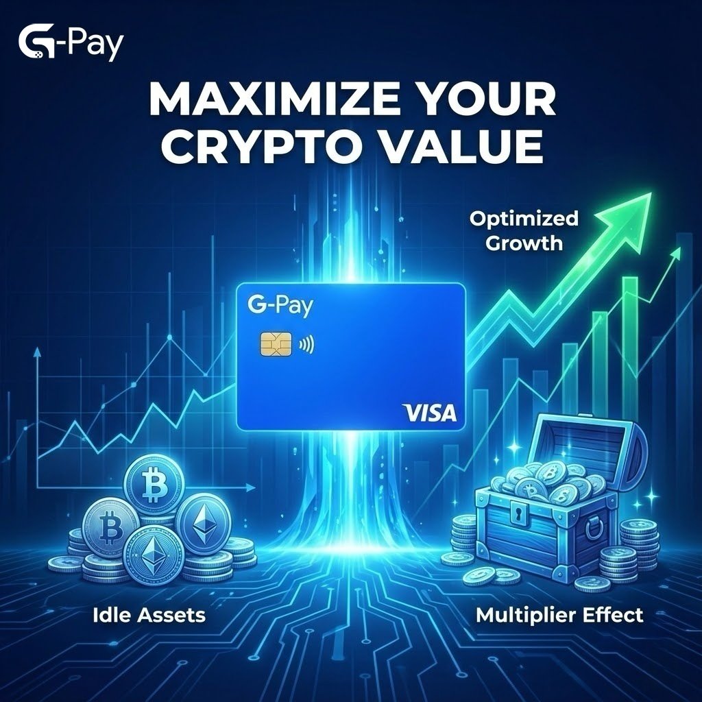 GPay_Global's tweet image. Don’t let assets sit idle. 
Put them to work with transparent rates &amp;amp; global acceptance. 
#Optimize #GPay