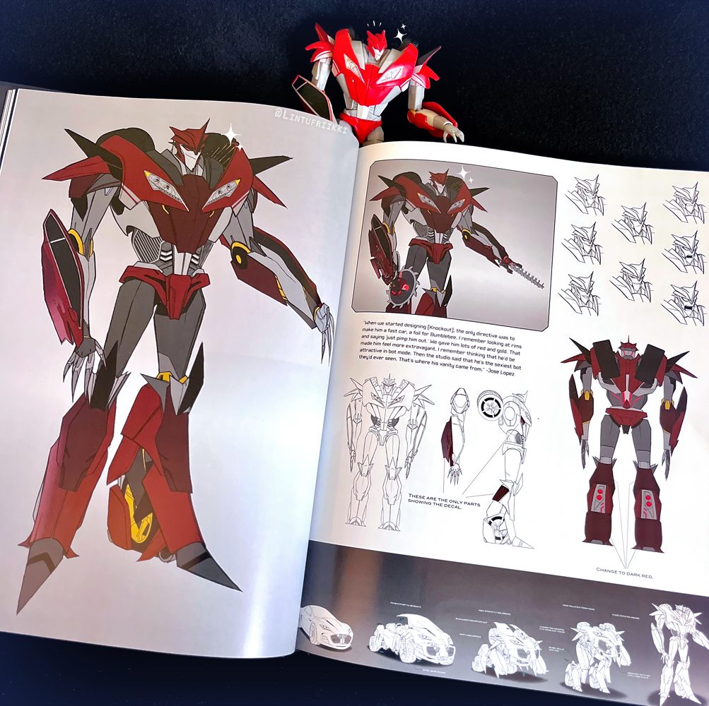 Lintufriikki's tweet image. Happy 15th anniversary to Transformers Prime!!
Without this show and its inspiring art style, I wouldn&apos;t be the tf fan I am today 💖🫶
I got the art book 12 years ago, and it&apos;s still the most treasured book in my collection ✨
#transformers