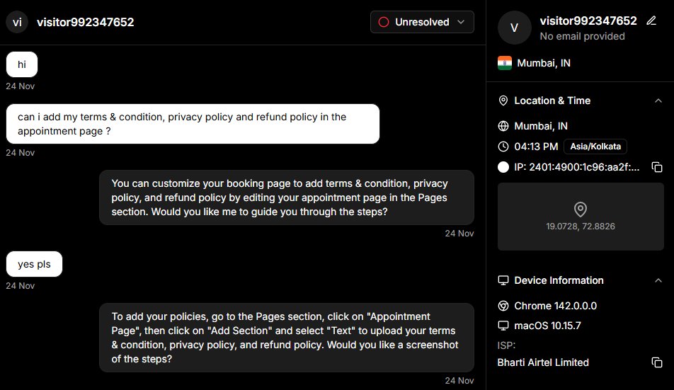 vikashrathee's tweet image. Enabled AI assistant on Ticketdesk AI to respond to support question when I am offline 😴

ticketdesk.ai/docs/how-to-au…