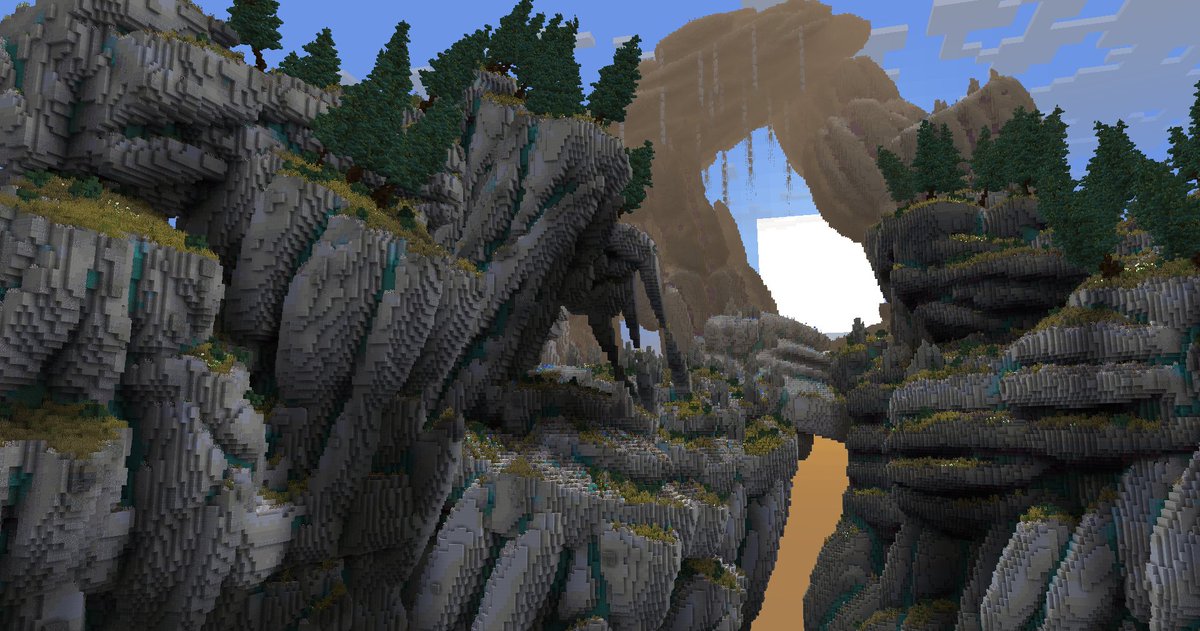LGerdds36694's tweet image. cold cliff?
#Minecraft #minecraft建築コミュ #Minecraftbuilds
