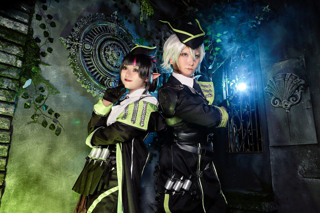 ◆twst cos/仮装◆

　　ヴァンルージュ親子
.