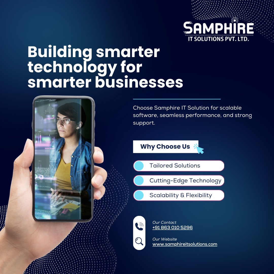 SamphireIT's tweet image. 🚀 Building smarter technology for smarter businesses!
Let’s innovate together! 🌐✨
 samphireitsolutions.com

#SamphireITSolutions #SmartTechnology #DigitalInnovation #ITServices #SoftwareDevelopment #TechSolutions #FutureReady #BusinessGrowth