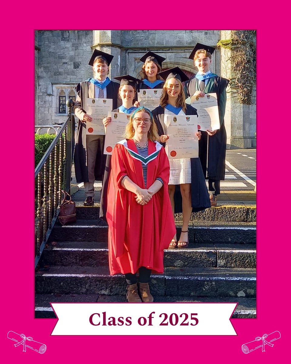 unigalway_adult's tweet image. Congratulations to our Diploma in #french part-time students who graduated on Saturday alongside their lecturers Dr Máire Áine Ní Mhainnín and Dr Coralline Dupuy 👏🎓

#languagelearning #lifelonglearning #GalwayGrads