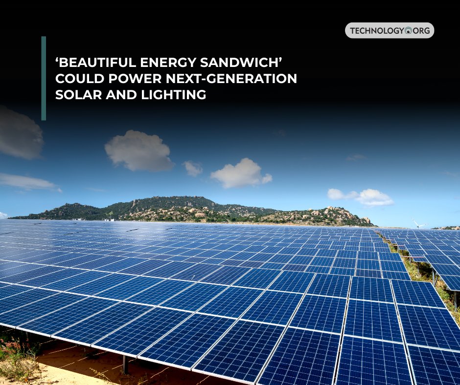 TechnologyOrg's tweet image. Researchers have achieved a new level of control over the atomic structure of a family of materials known as halide perovskites, which could transform how solar cells, LEDs and lasers are made

Full article: technology.org/2025/11/26/bea…
 
#research #science #solarpanel #LED #future