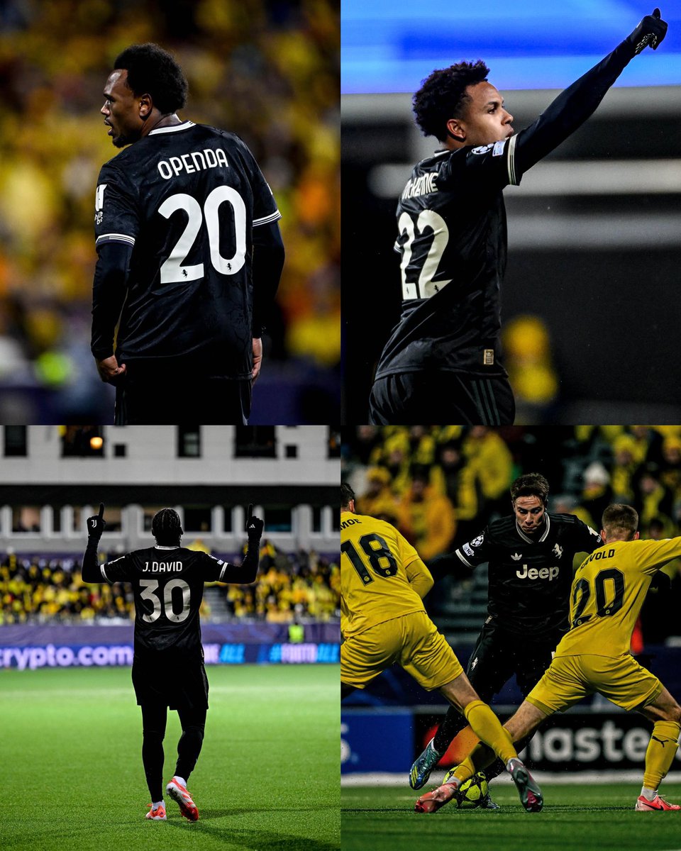 FT: Bodo/Glimt 2-3 Juventus First Champions League win of the season for  Juve! Goals from Openda, McKennie and David 💪⚪️⚫️ #UCL #BodoJuve