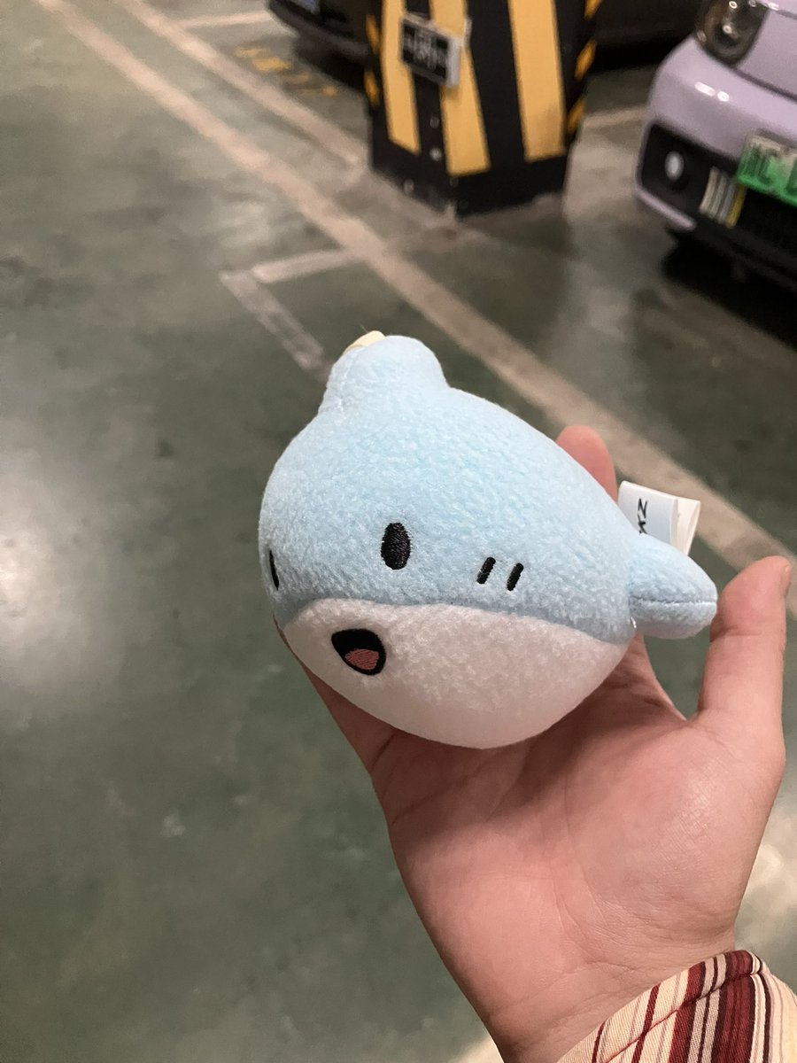 收到Jackson <a href="/JacksonProtocol/">Jackson.io 🦈/acc</a> 送的小公仔啦~谢谢Jackson，也谢谢教会<a href="/JJJSUI/">Sui教主｜sui is water</a> <a href="/nhs1688/">BiLL🦈</a>