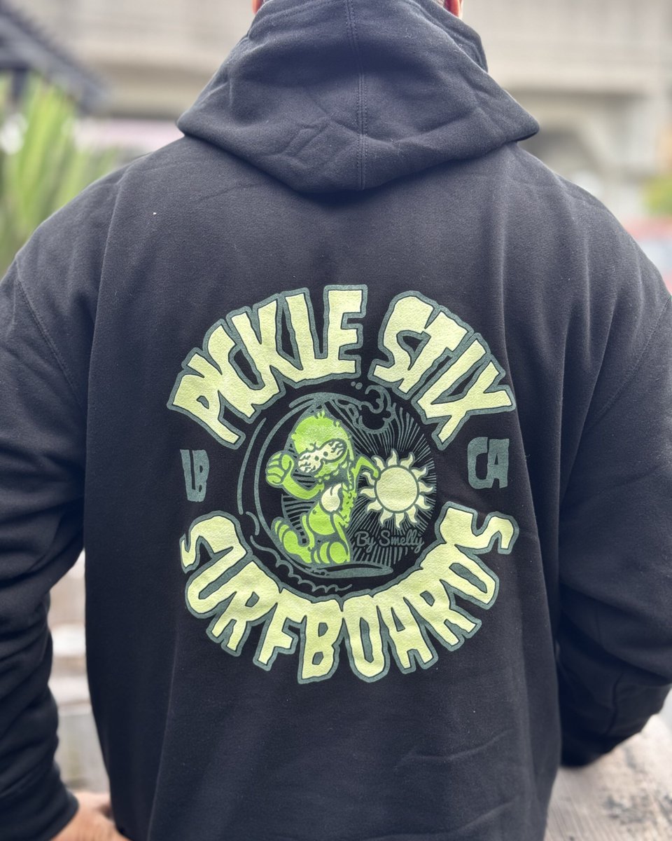 NOFX SMELLY BRAND PICKLE STIX SURFBOARD Pickle Fink Pullover