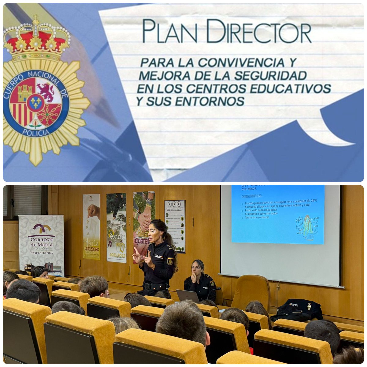 codemagijon's tweet image. Gracias a la  #Policianacional 🚨🚨 👏🏻👏🏻 por acompañar a nuestro alumnado de 5º #Educacionprimaria #Codema en sus talleres formativos relativos a redes 🛜 y seguridad digital ❌🛡️💻✅. ¡Hemos aprendido un montón sobre prevención y buenos hábitos 🤓! #Somoscodema #ciberseguridad