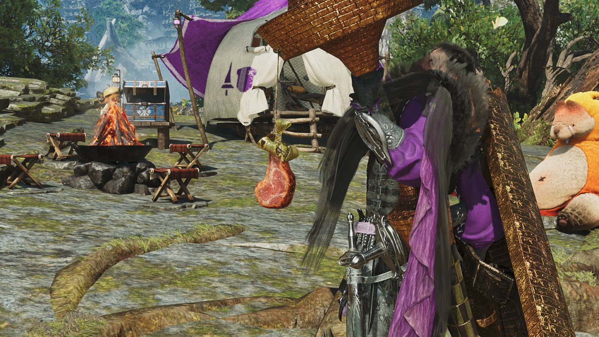 Tech_Lancer's tweet image. これを貰うため、約2週間ぶりにワイルズ起動😂

意外と身体は感覚を覚えてるもので、さほど苦戦はせず。

やりたいことはやったので、再びクーケン島周辺へ出発――