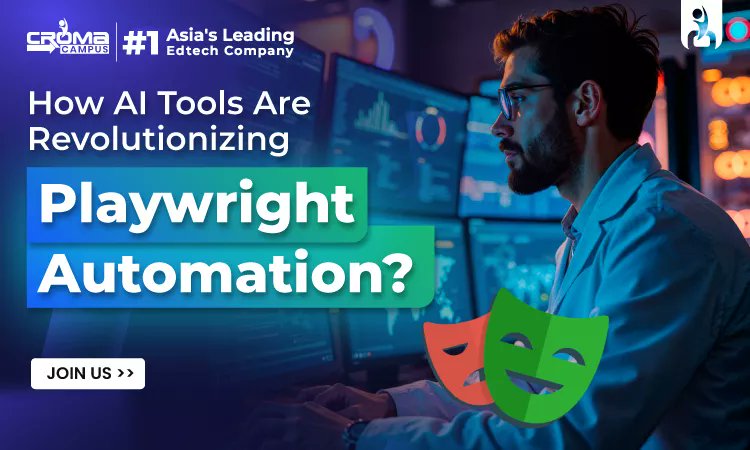 edu_kapilsharma's tweet image. How AI Tools Are Revolutionizing Playwright Automation?

Read Latest Blog: cromacampus.com/blogs/how-ai-t…

For Free Consultations 𝐂𝐚𝐥𝐥/𝐖𝐡𝐚𝐭𝐬𝐚𝐩𝐩:+91-9711526942

#PlaywrightAutomation   #AITestingTools #TestAutomation #QualityEngineering #SoftwareTesting