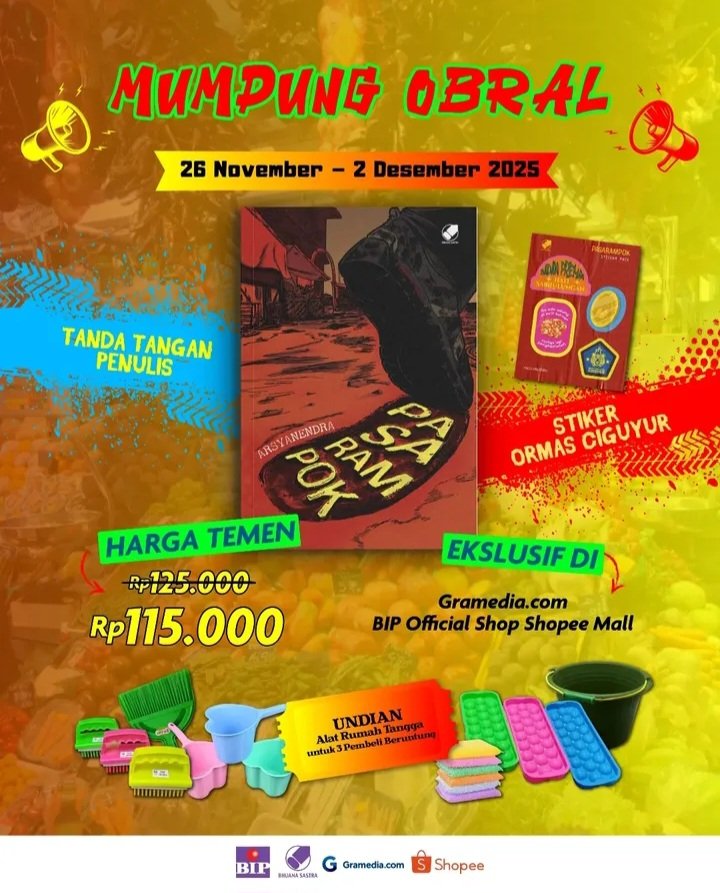 arsyanendrawrts's tweet image. SAMPURASUN, WARGI SADULUR SADAYANAAAA!! 💰🥕

Ini dia hari yang ditunggu-tunggu. PASARAMPOK akhirnya brojol! Buat wargi yang ingin memeluk kisah Pasar Ciguyur bisa cekidot!!