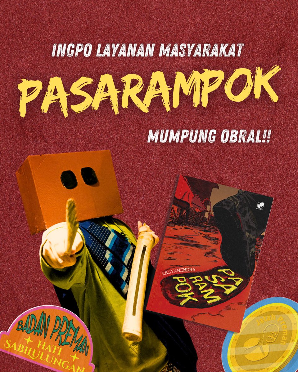 arsyanendrawrts's tweet image. SAMPURASUN, WARGI SADULUR SADAYANAAAA!! 💰🥕

Ini dia hari yang ditunggu-tunggu. PASARAMPOK akhirnya brojol! Buat wargi yang ingin memeluk kisah Pasar Ciguyur bisa cekidot!!