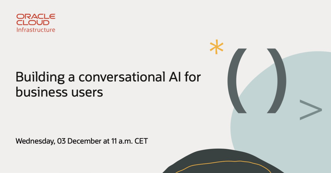 DPushkashu's tweet image. This upcoming session will demonstrate how Natural Language Querying can be enabled using Oracle APEX and Oracle Digital Assistant to let users simply “talk to their data.” social.ora.cl/60177UV4W
