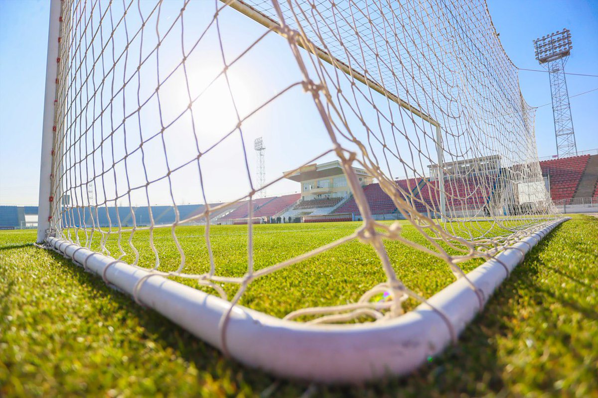 مساء النصر كل شي جاهز في طاجيكستان لاستقباله 🏟️