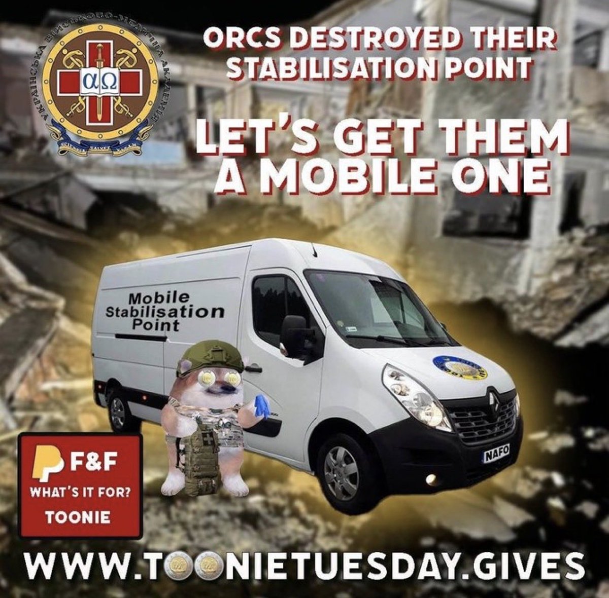 DrobotunVitalii's tweet image. 🚀UPDATE | 26.11

Only 5 days left to finish this request! Lifesaving car is urgently needed! Help if you can

✅Raised: $9774
🚨To go: $2226

✍️$50 or more and your nickname will be on the lifesaving car🫡
🎁TOP donation - award!

🚨Ways to support in my profile and pinned post!