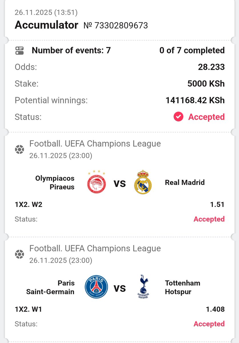 Tipsmoretie's tweet image. EASY WIN🎖️

#DB Bet
Let&apos;s Go.

Place bet here👇
db-bet.co/_MORTY20
Promocode; morty20 

BETSLIP CODE: JESUQ