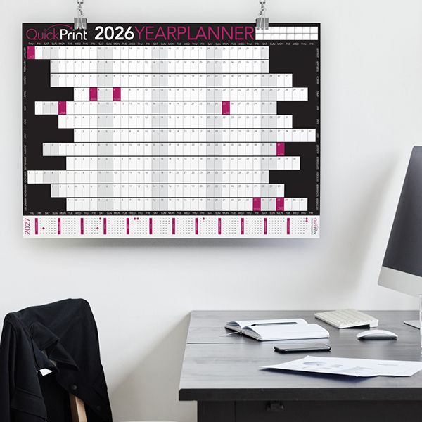QuickPrintUK's tweet image. An all-in-one #productivity tool! 🎯
 
Make your plans the centre of attention in 2026. Great for planning #events, holidays, tracking goals &amp;amp; making #announcements, your #2026Wallplanners are essential for keeping your team in the know. 📈
quickprint.co.uk/product/wall-p…

#2026Calendar