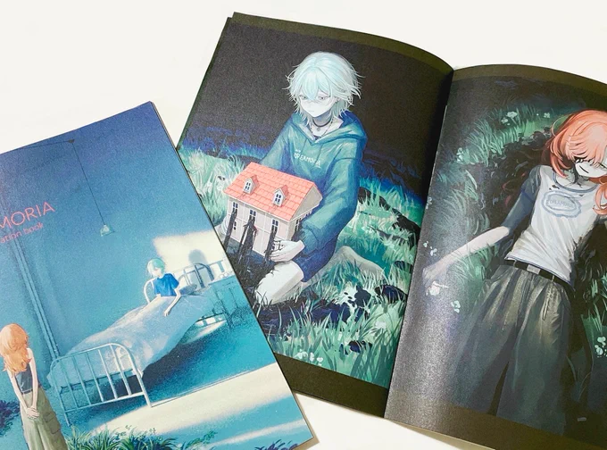 ✧通販のお知らせ✧ COMITIA154で頒布した新刊・既刊イラスト集の通販を開始しました (ツリーにリンクがあります)