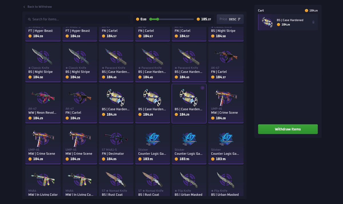 We're giving away a pair of Shadow Daggers | Case Hardened (BS)!

RT + Like + reply with your favourite skin

One winner will be selected in 7 days 🎁