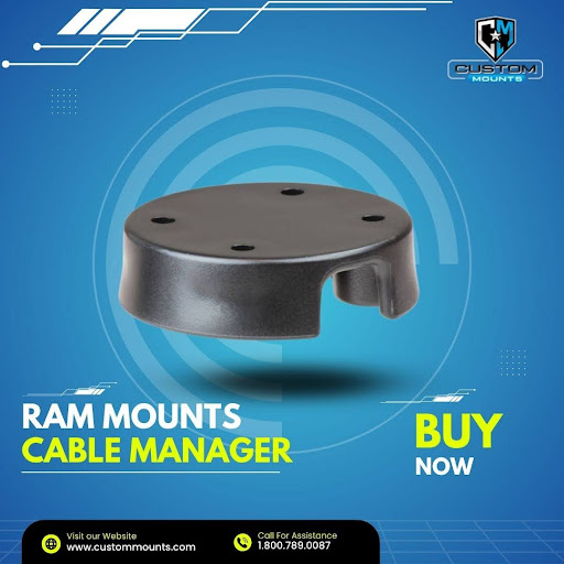 CustomMounts's tweet image. Ram Mounts Cable Manager
 Keep your workspace clean and cables tangle-free with the Ram Mounts Cable Manager from Custommounts. Designed for durability and easy setup, it’s the perfect add-on for any professional mount system. 
 #RamMounts #CableManager #WorkspaceSetup