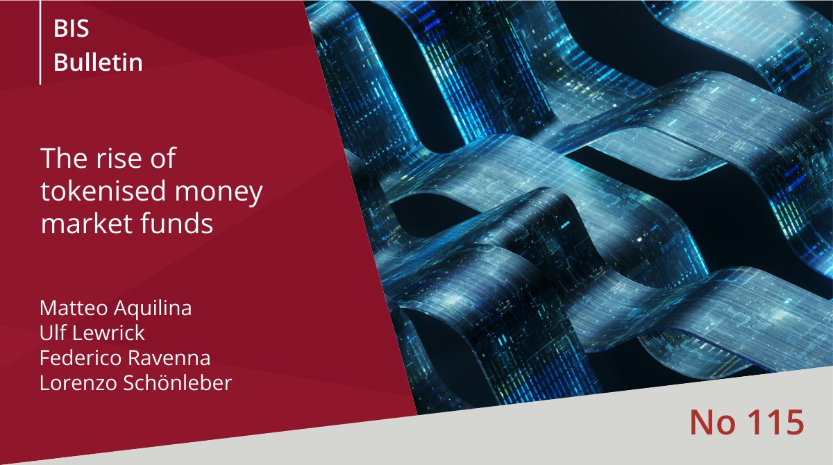 BIS_org's tweet image. Tokenised money market funds are a collateral asset and savings tool. However, unlike stablecoins, they provide money market returns and regulatory protections as securities. 
Find out more: bit.ly/4aajSLt

#BISBulletin