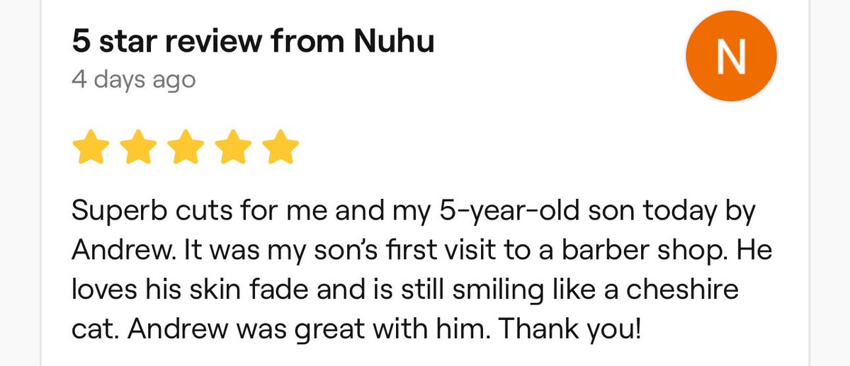 #Review #lazaroureviews #5star #barberscardiff #cardiffbarbers #teamlazarouchurchillway