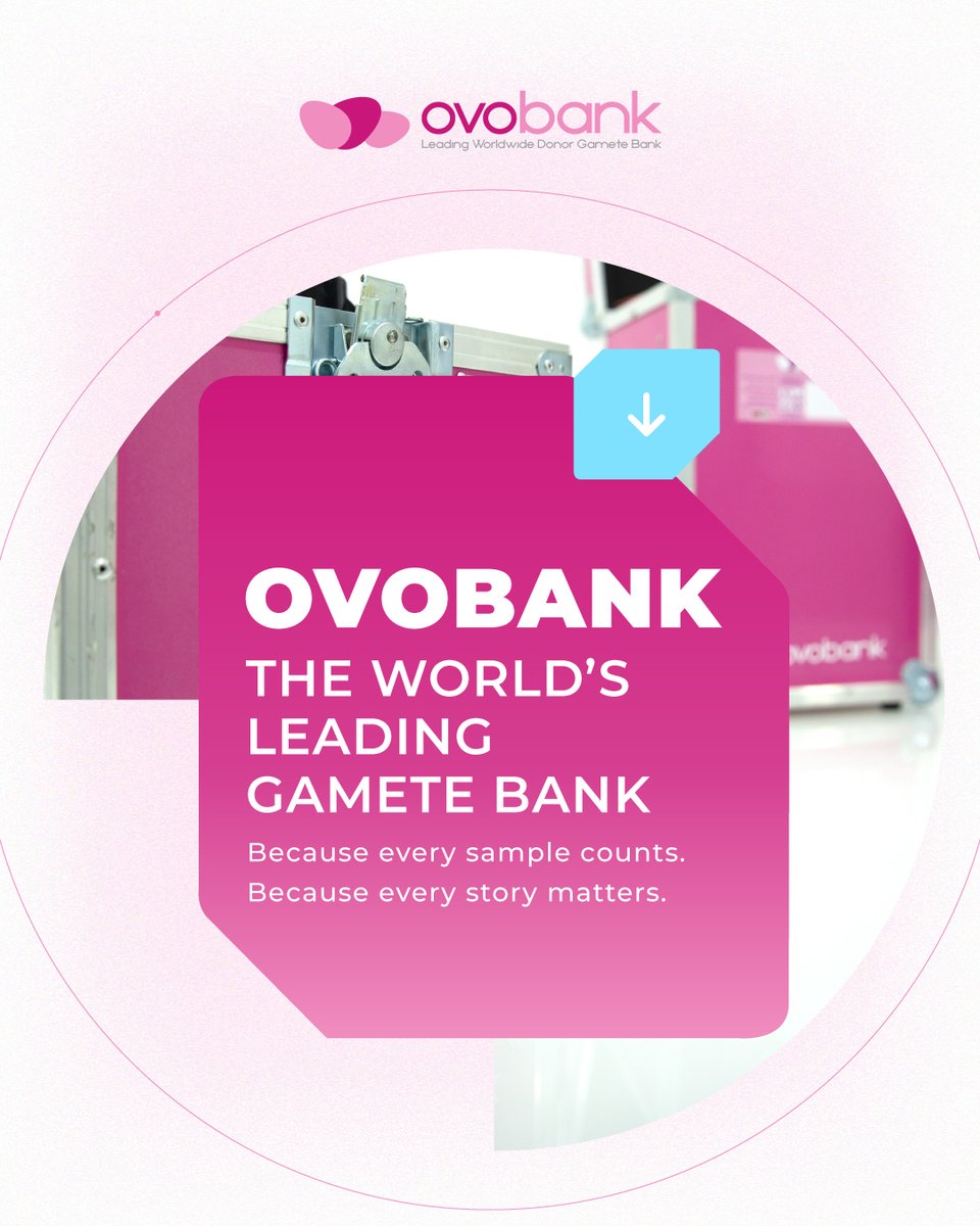 🌍 Ovobank: the world's leading gamete bank

🔝 More than 480 assisted reproduction centers already trust us to optimize their treatments. The reason? Quality, efficiency, and safety in every shipment ✅ 

👉 Because every sample counts. Because every story matters.