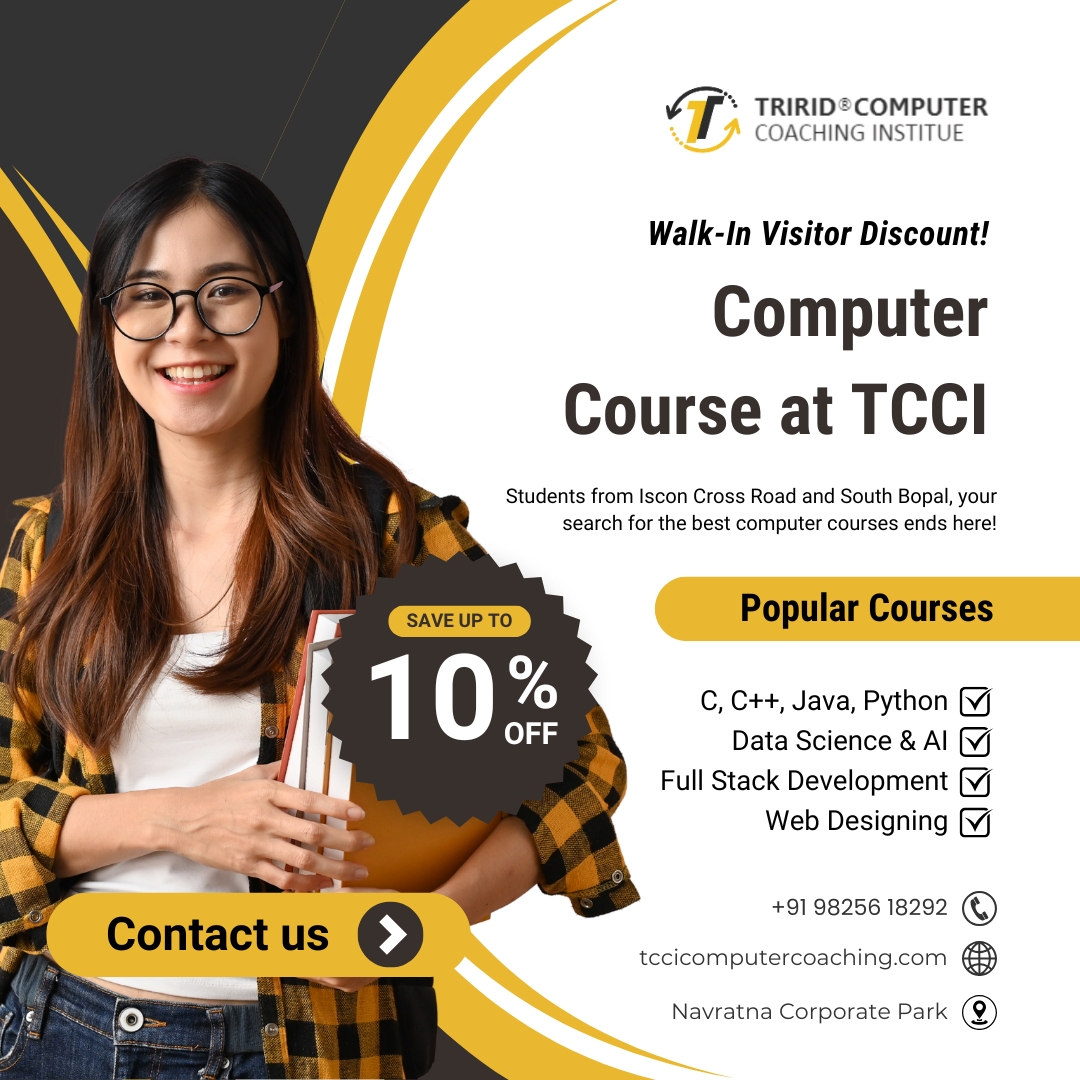tccicomputer's tweet image. Claim an exclusive 10% discount on the best computer courses in Ahmedabad at TCCI! Visit our institute now to save on your enrollment.

👉tccicomputercoaching.wordpress.com/2025/11/26/wal…

#ComputerClassesAhmedabad #TCCI #AffordableCourses #ComputerTraining #AhmedabadDeals #WalkInOffer #DiscountCode