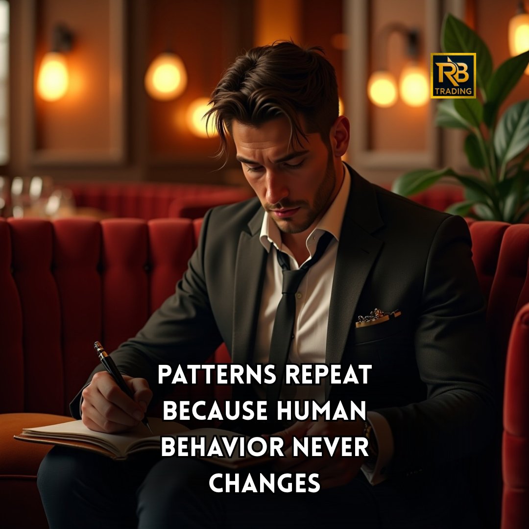 RB_Tradingltd's tweet image. 🟠 Patterns Repeat Because Human Behavior Never Changes

✓ The same emotions drive the same setups
✓ Fear and greed create the same reactions
✓ Levels and patterns hold because traders act in cycles

Master the behavior and you master the market.