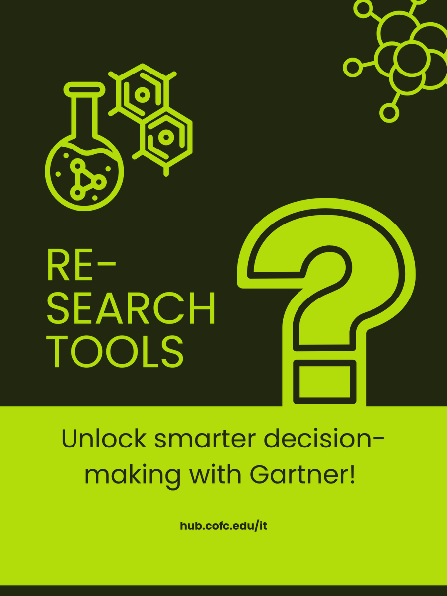 Unlock smarter decision-making with Gartner! Faculty and staff can access world-class research, market insights, and expert analysis—all free through the college.  You’ll find Gartner in your Microsoft 365 apps at bit.ly/3Xdd3Bj