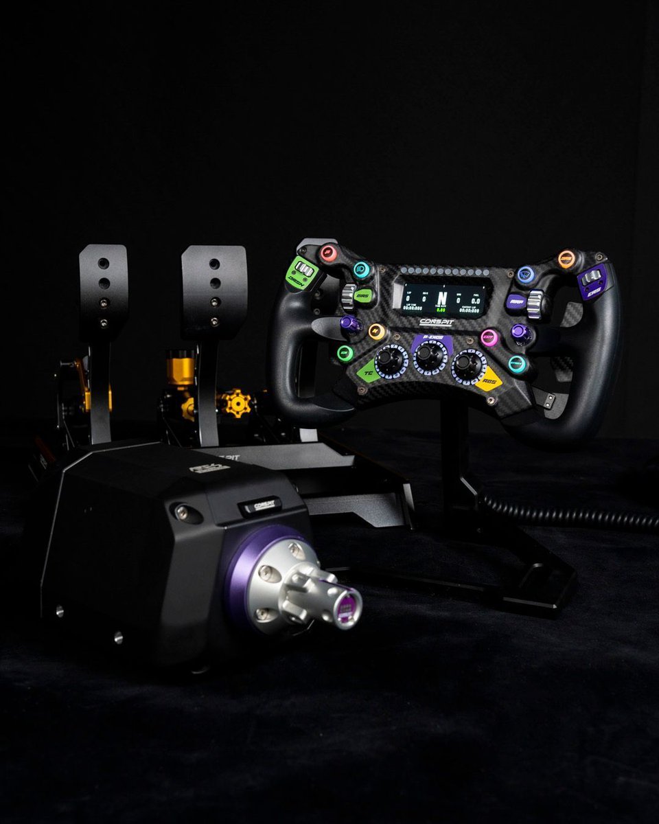 OfficialCONSPIT's tweet image. Show off your sim racing setup in the CONSPIT community!

Facebook Group: facebook.com/share/g/16n8YT…
Discord Group:discord.gg/y8MnMsug2A

PRO DRIVERS&apos; CHOICE

 🛒conspit.com/distributors
 📱 linktr.ee/conspit_offici… 

#CONSPIT #ProDriversChoice #290GP