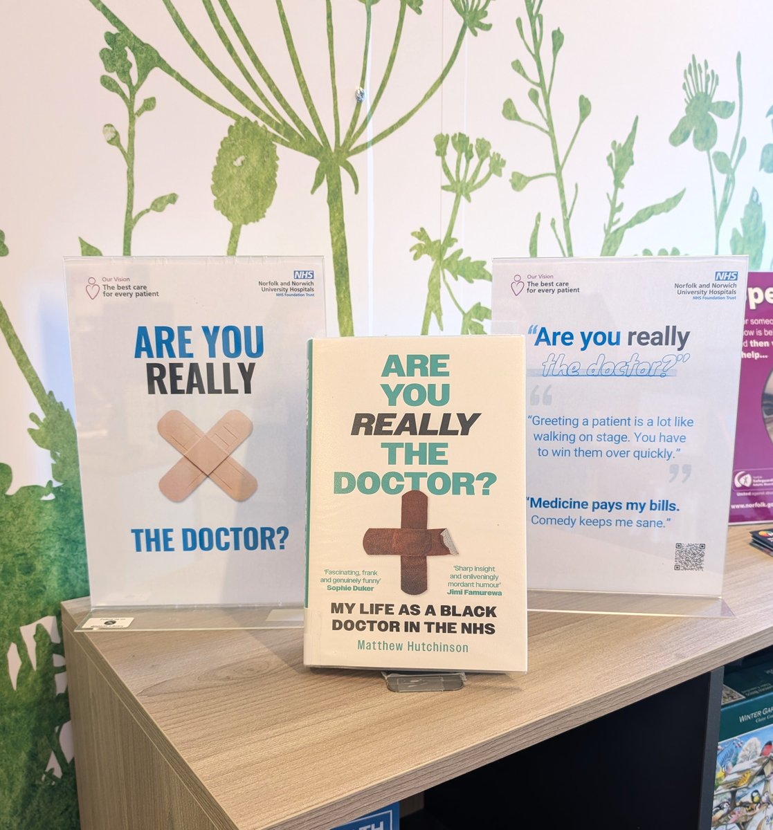 NNUH_Library's tweet image. 🚨 New book! Are You Really the Doctor? by Dr. Matthew Hutchinson 
🩺 From medical school to frontline hospitals. 
Available to borrow today.
#STBLMedbooks #LoveYourLibrary