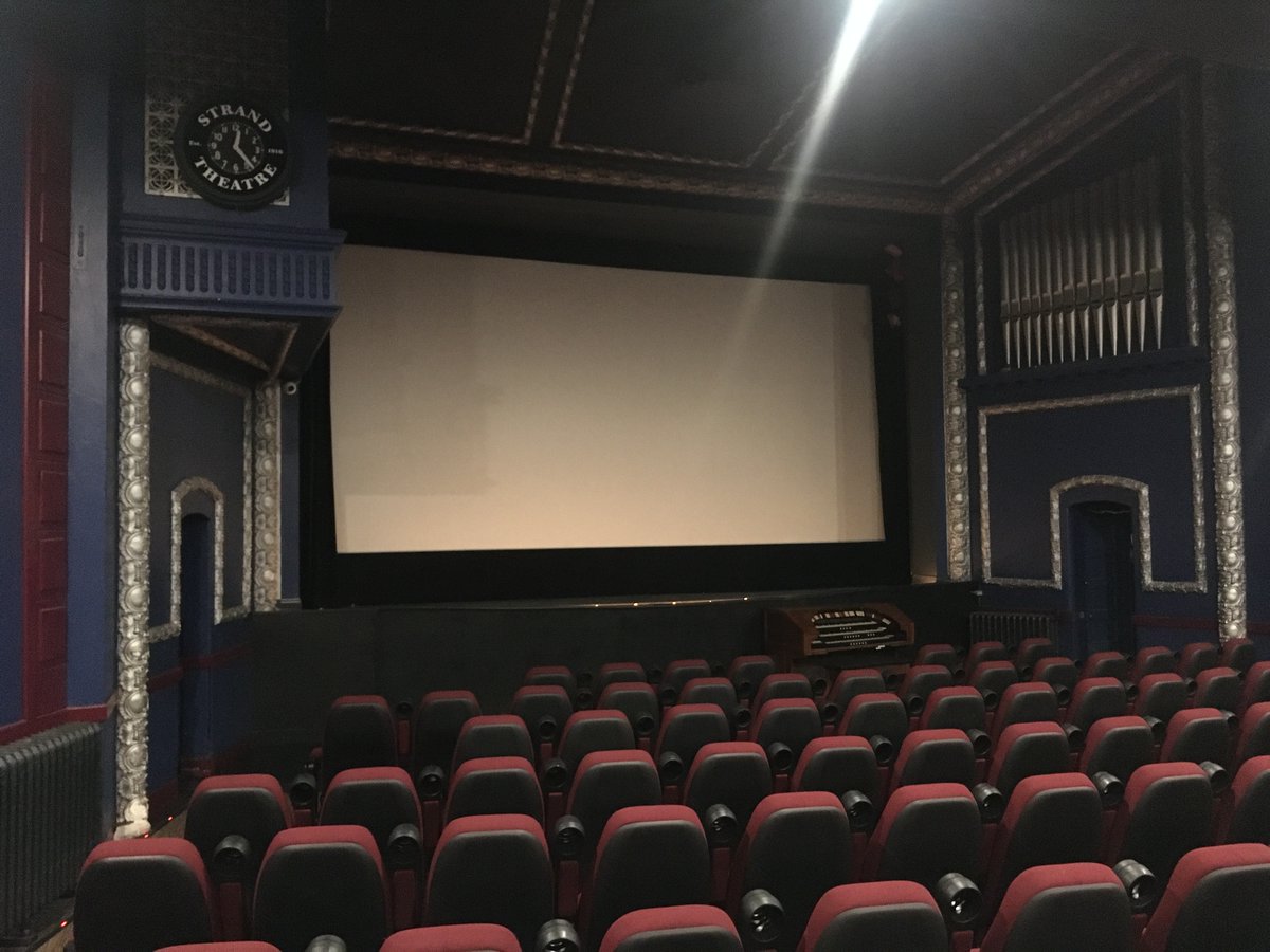 And close to my heart: my hometown theatre, The Strand Theatre, Delaware, Ohio, opened in 1916 and one of the 10 longest continuously running independent cinemas in the US, still with working organ. Gets a solid shoutout in the new book on Lynch's Twin Peaks: The Return, Part 8.