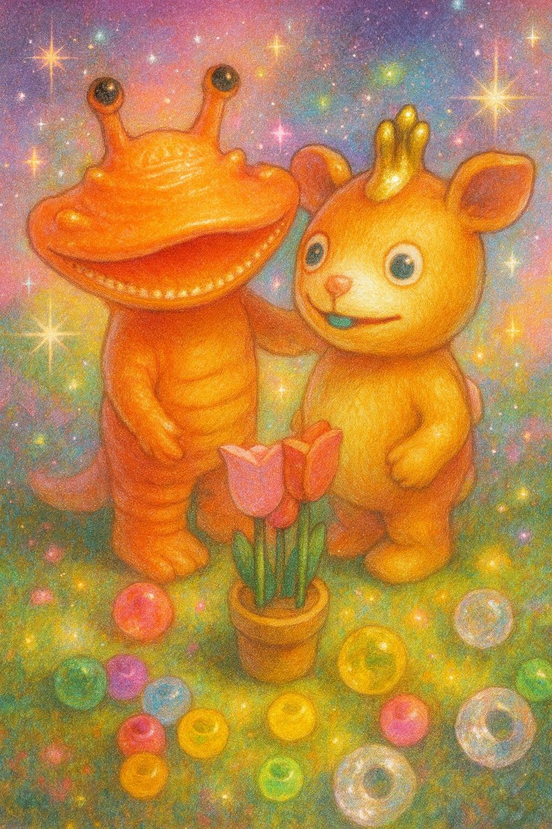 AIart #カネゴン #快獣ブースカ