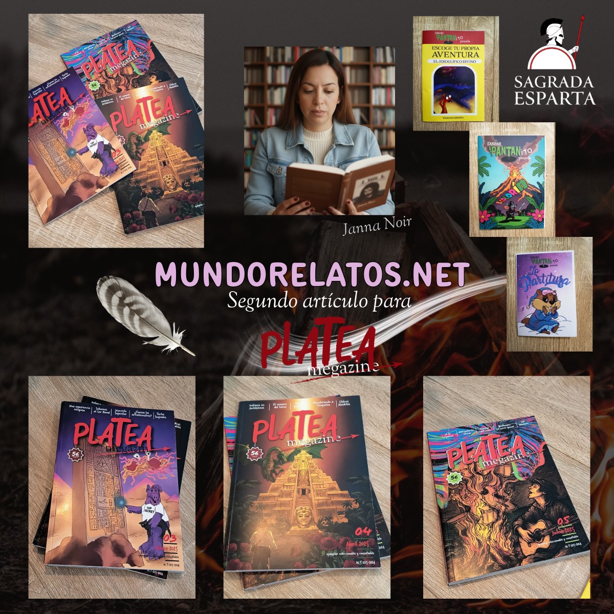🖊 <a href="/JannaBolriv/">Jhoanna Bolívar</a> firma un 2o artículo para nuestra PLATEA megazine lleno de cariño y curiosidades, sin por ello perder ápice de su gran capacidad de análisis.
Tanto <a href="/vladstrange_/">VladStrange</a> como <a href="/VictorFG1982/">Víctor Fernández García | Bipolaridad y fantasía</a>, así como el resto de colaboradores, estamos super agradecidos.
❤️‍🔥
Esto es Esparta.