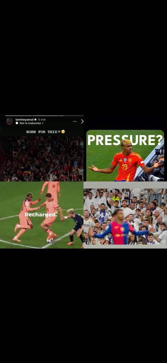 4 relacje przedmeczowe
4 wpierdole srogie. 
#lazabawa #vifon #yamal