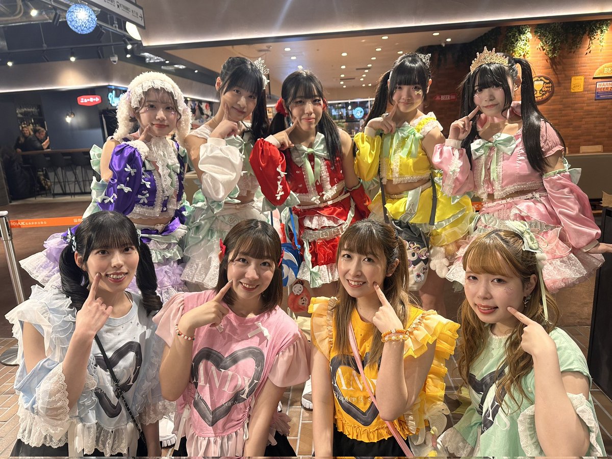 candys_idol's tweet image. 本日のアイ博では、Sweet Candy(@sweetcandy_lp)さんとお写真を撮っていただきました💚🍬

ありがとうございました❣️

#札幌CANDYS