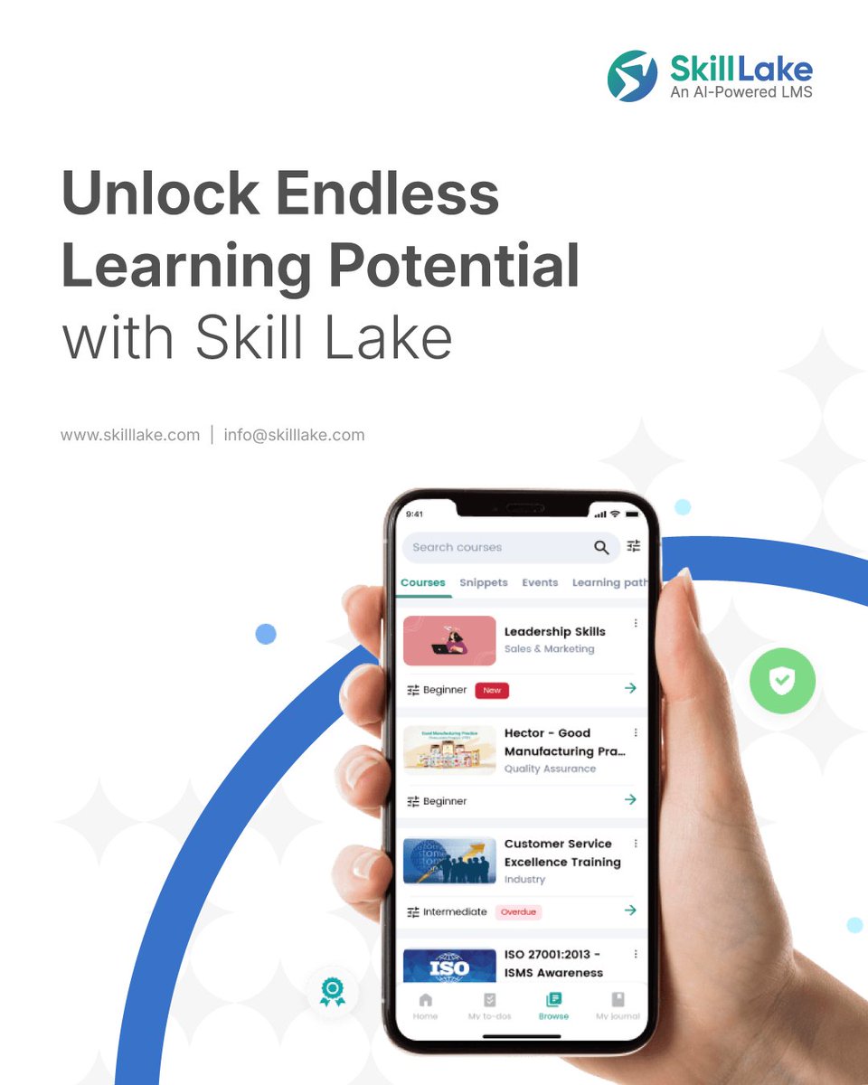 skilllakelms's tweet image. Smarter training starts here. Skill Lake delivers personalized learning and seamless training management to keep your teams skilled, engaged, and future-ready.

Request a demo: skilllake.com/request-demo

#LMS #CorporateTraining #skilllake