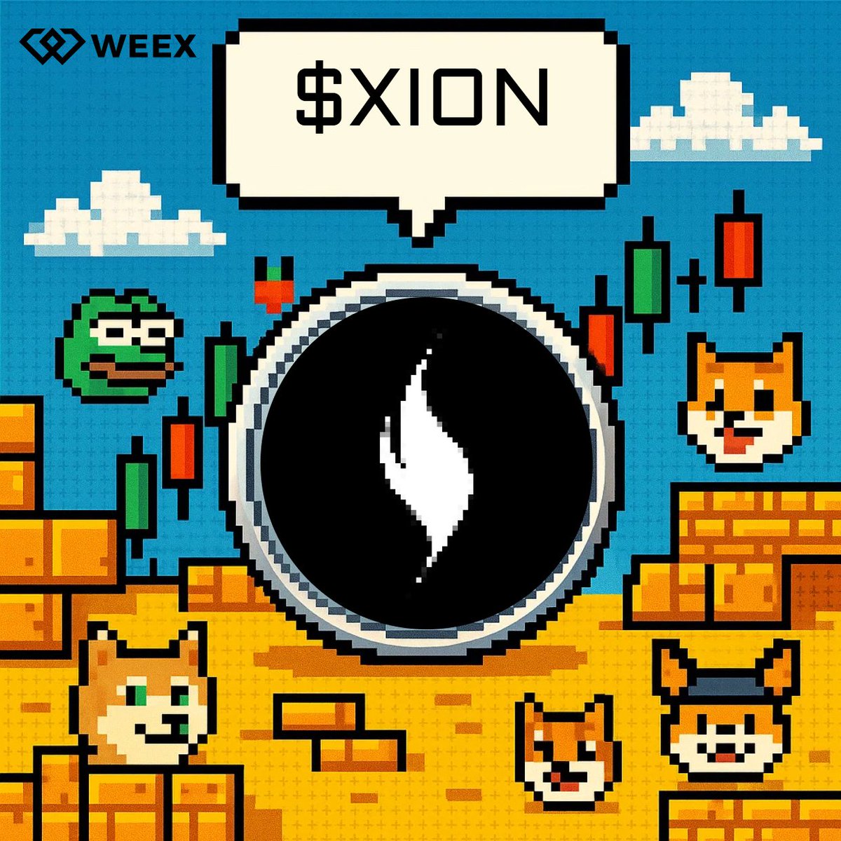 WeexCn's tweet image. #WEEX 热门币 ｜ $XION @burnt_xion

💰 100U，两人均分，48h后开奖
 
只需：👉关注 
@WeexCn
🔸转发 + 留言WEEX UID  

立即注册 👇  
u-hw.com/zh-CN/register…
立即交易👉：weex.com/zh-CN/spot/XIO…