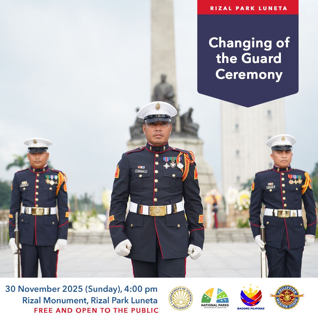 odnewsonline's tweet image. Luneta stages the Marine Corps’ Changing of the Guard and a Mandala 2025-2026 silent drill on Nov. 30. #ChangingOfTheGuard #SilentDrillExhibition #NPDC 

➡️: ourdailynewsonline.com/2025/11/25/lun…